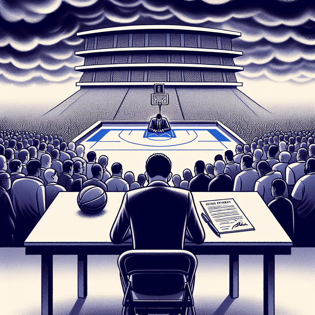 NBA/慘！湖人自由市場首日沒幹大事　僅簽下6.9分角色球員, professional blog illustration, high quality, suitable for blog post, no text or watermarks